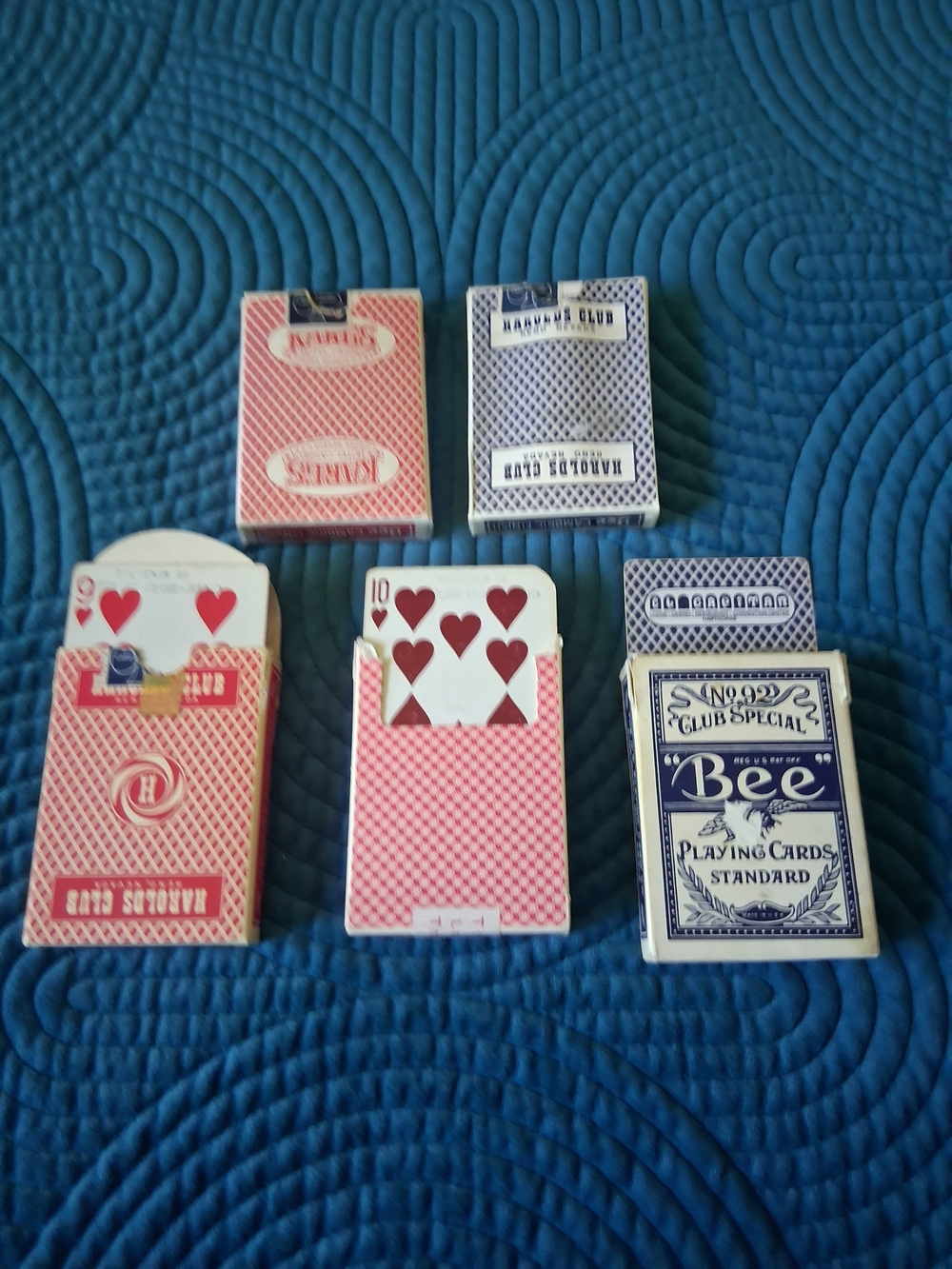 Collection of vintage playing cards